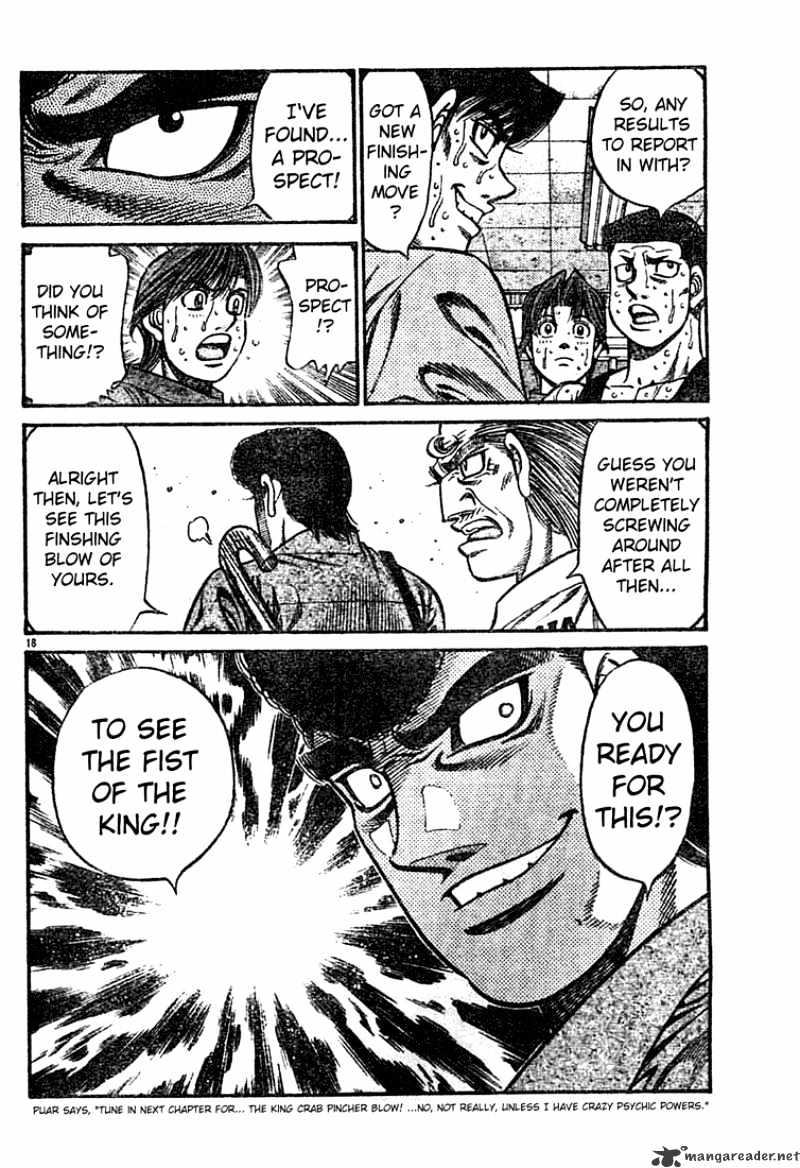 Hajime no Ippo: Fighting Spirit, Chapter 742 image 18